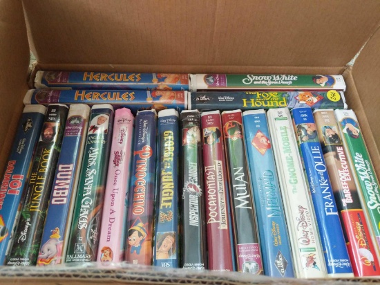 Lot of misc VHS tapes