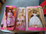 3 Barbie Dolls