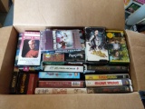 Large box of VHS Movies