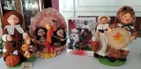 Five Collectible Annalee Figures
