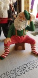 Lot of Four Santas