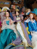 Assorted dolls