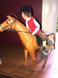 30th birthday addition Byers doll on horse