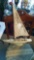 22 inch long plastic sailboat