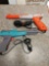 2 toy video game guns