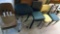 Lot of six assorted chairs
