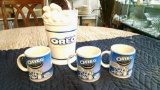Oreo cookie jar and mugs