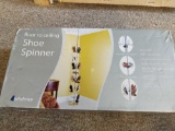 Floor to Ceiling shoe spinner