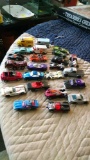 Assorted lot of diecast cars