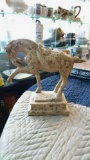 11 inch composite horse statue