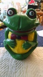 19 inch tall ceramic frog Bank