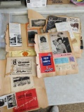 Vintage tickets and programs