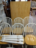 Kitchen table and 6 chair set