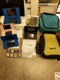 Nintendo DS and 3DS handhelds, games, cases