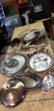 Lot of Assorted Silver Plate