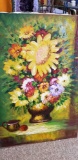 Flowers on Canvas