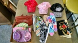 Ladies accessories including shoes ,purses and hats