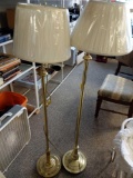 2 tall lamps