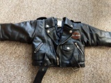 Childs Harley Davidson leather jacket