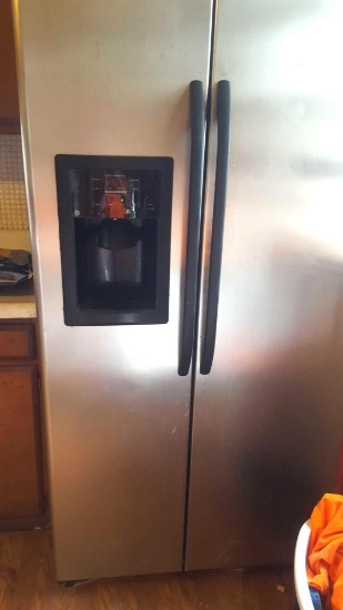 GE side-by-side refrigerator