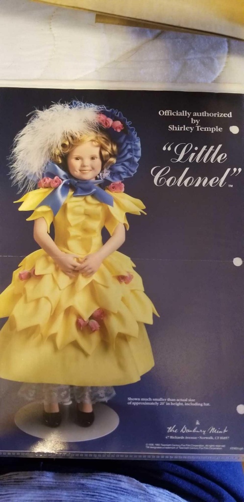 shirley temple little colonel doll