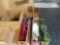 Pallet of Christmas decor and ornaments