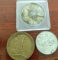 3 collectible tourist coins