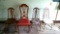 Lot of four wooden chairs