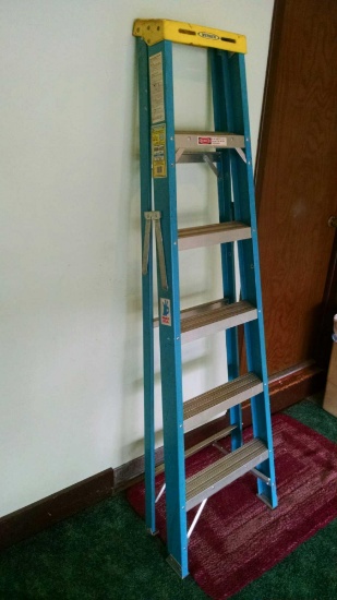 Werner 6 foot fiberglass ladder