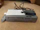 DVD/VCR combo, rf modulator, and remote