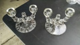 2 candle wick candle holders