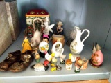 Assortment of decorative figurines