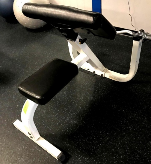 Body solid curling bench