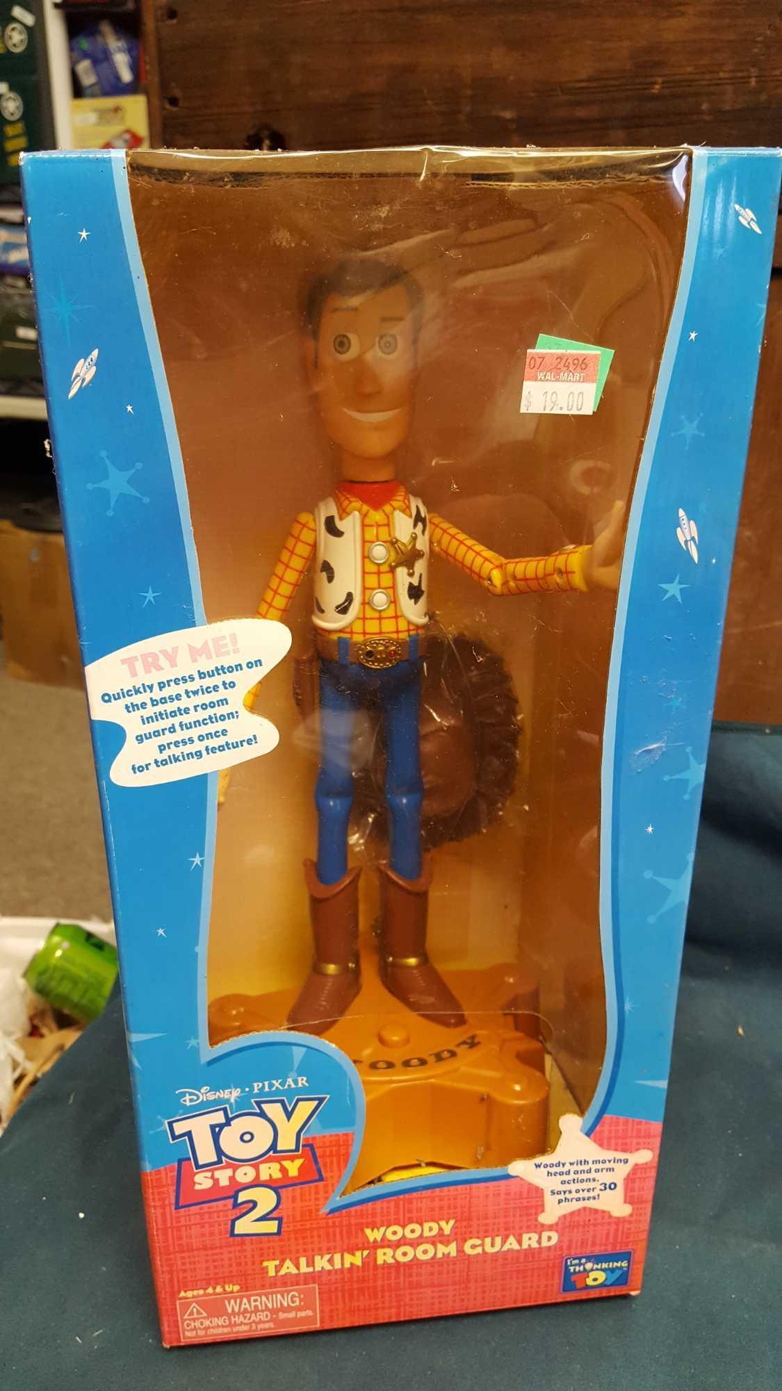 Woody talking room guard Toy Story 2 | Proxibid