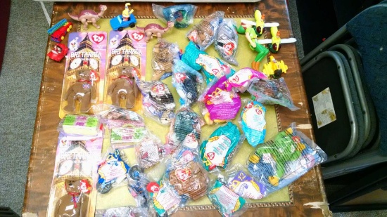 McDonald's and Ty collectible toy lot