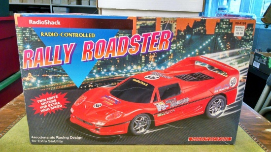 Radio Shack radio controlled rally roadster NOS