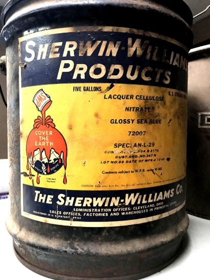 Sherwin-Williams 5 gallon metal bucket