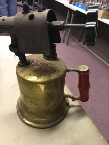 Vintage brass torch