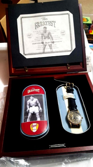 Muhammad Ali Fossil Watch Set