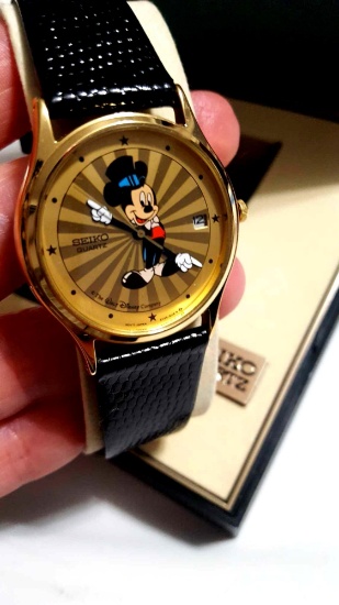 Seiko Watch Mickey Mouse