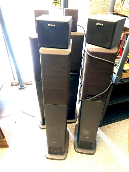 Two Sony surround sound systems