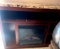 Nice TV stand built-in fireplace
