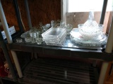 Crystal glassware lot