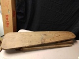 32 in vintage wood ironing board