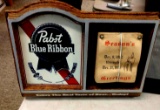 Pabst blue ribbon advertising