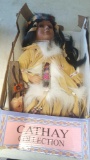 Native American Cathay collection porcelain doll