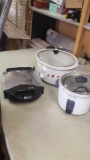 Crock pot rice cooker in waffle maker