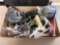flatware and serving pieces box lot