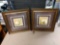 Two 16 x 16 framed pictures