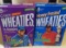 vintage Tiger Woods Wheaties cereal boxes